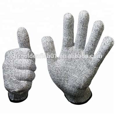 EN388 Light Weight HPPE Safety Work Hand Gloves Cut Resistant