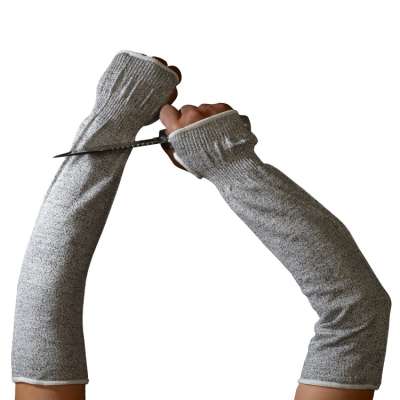 HPPE Cut Resistant Impact Working Safety Arm Sleeves mittens